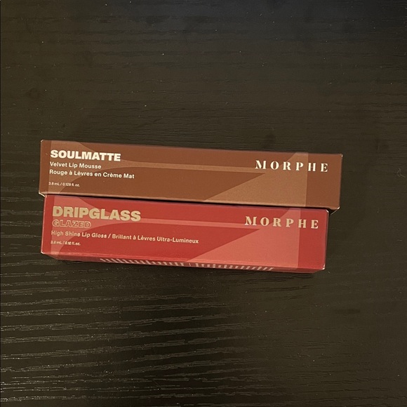 Morphe Other - Morphe Soulmatte Velvet Lip Mousse Other Half & Dripglass Lip Gloss Glazed
